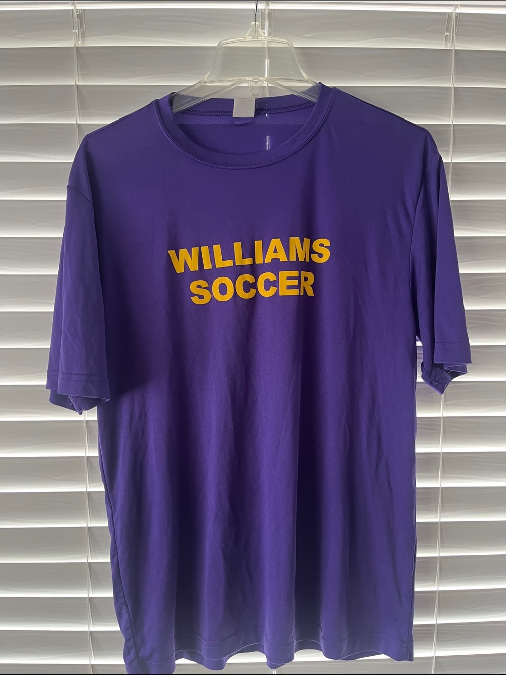 Williams Soccer Purple Graphic Tee